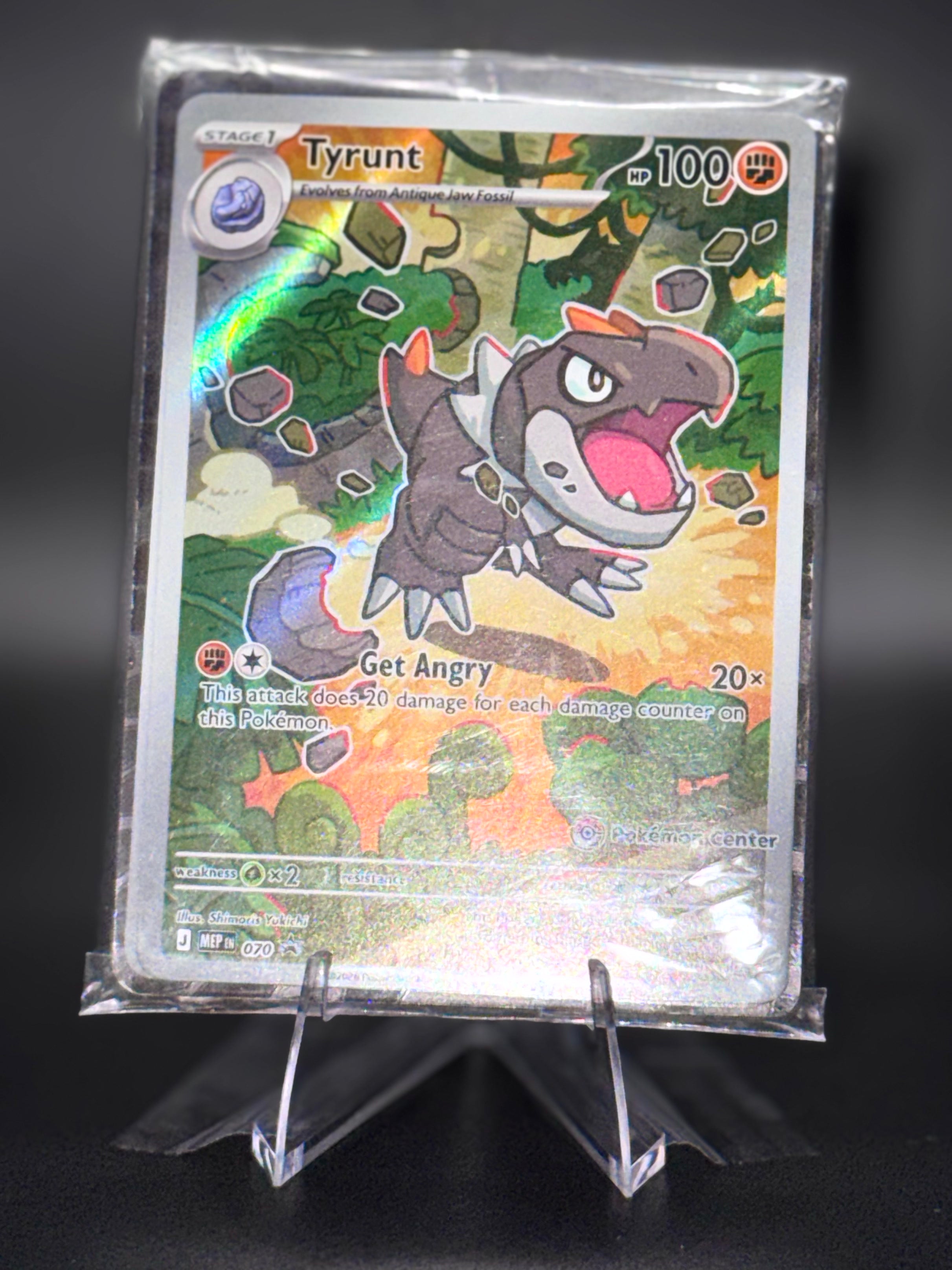 Tyrunt (Pokémon Center Exclusive) • 070 Mega Evolution Promos Promo • Sealed • Holofoil