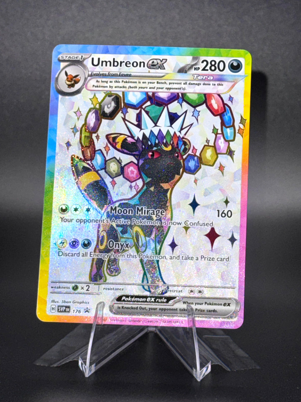 Umbreon ex - 176 • Scarlet &amp; Violet Promo • Promo • Near Mint • Holofoil