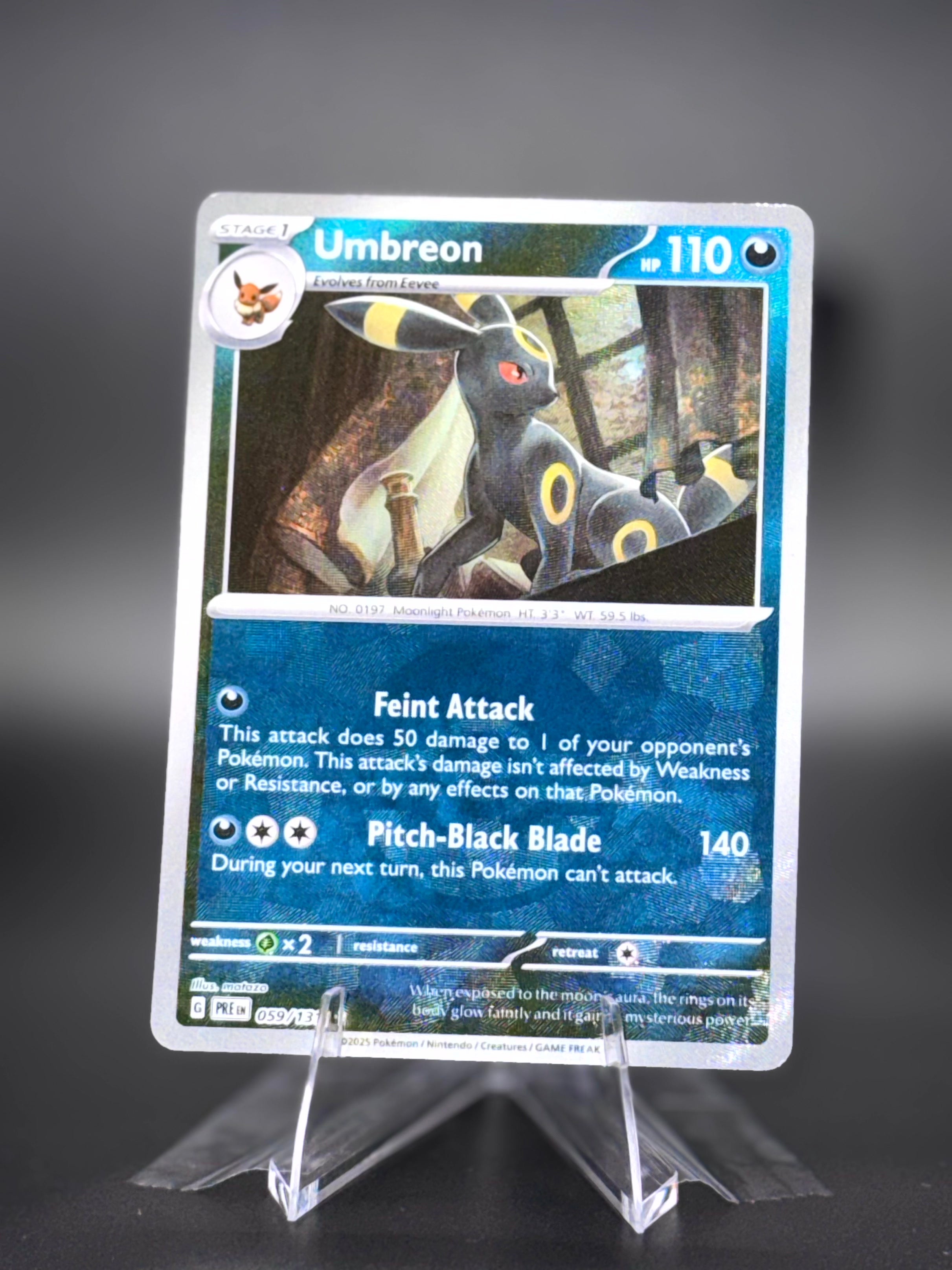 Umbreon (Poké Ball Pattern) • Prismatic Evolutions • Rare • Near Mint