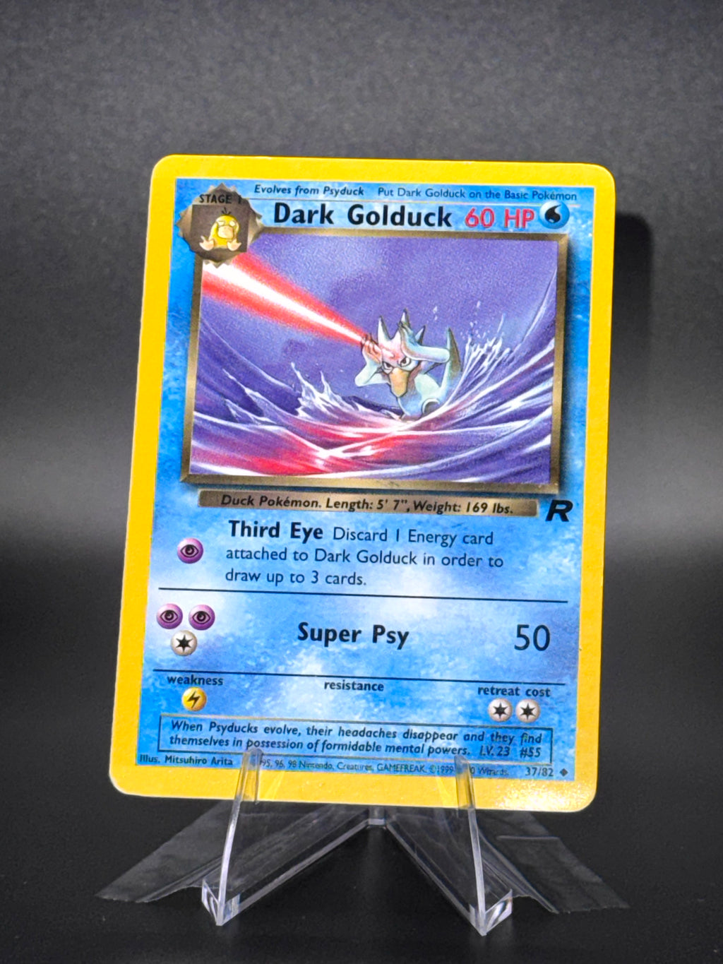 Dark Golduck • Team Rocket • Uncommon • Lightly Played • Unlimited