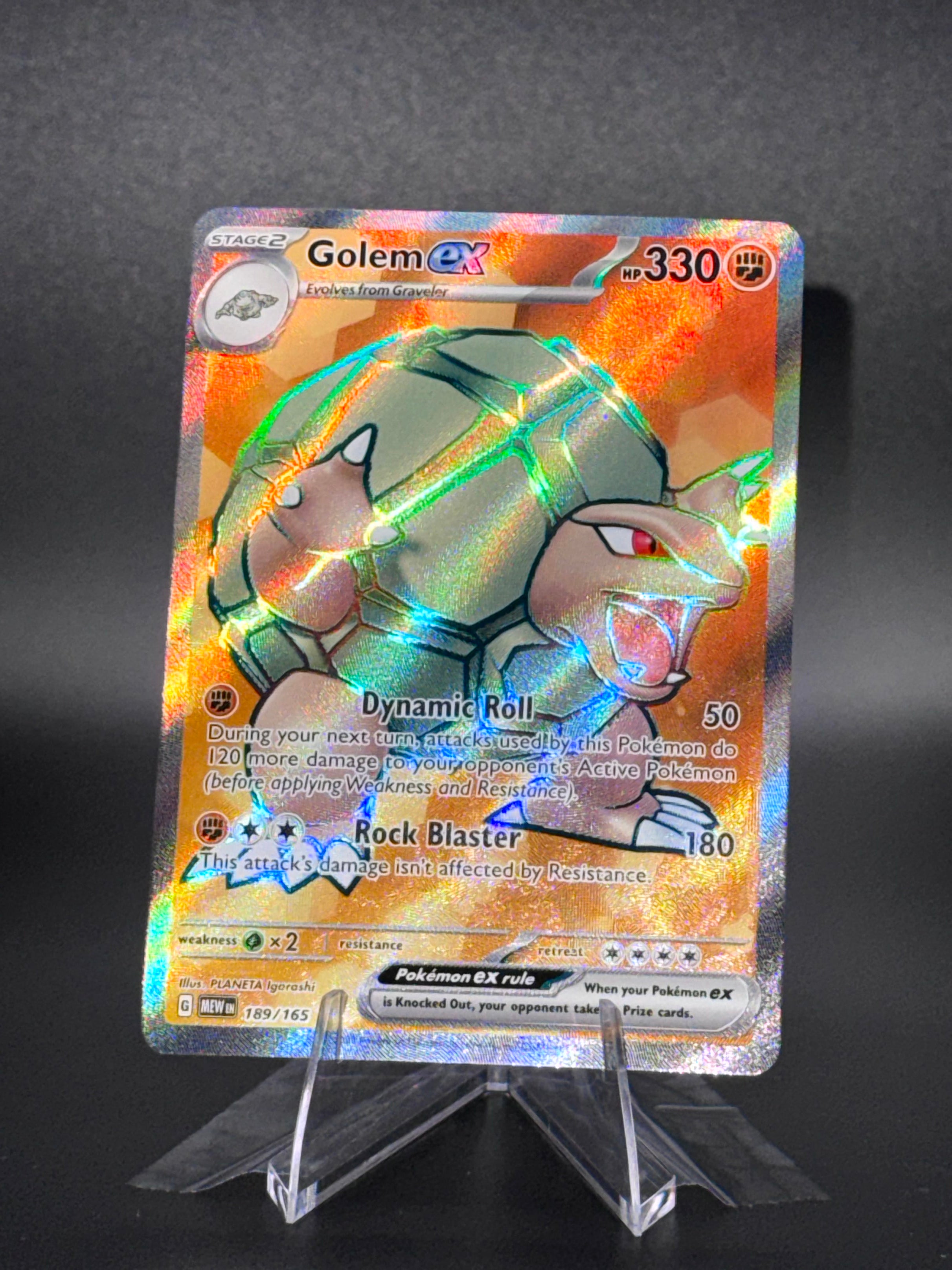 Golem ex • SV: 151 • Ultra Rare • Near Mint • Holofoil