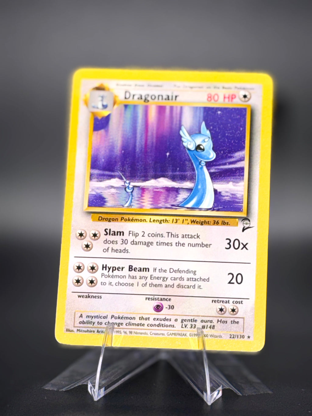 Dragonair • Base Set 2 • Rare • Near Mint • Non Holo