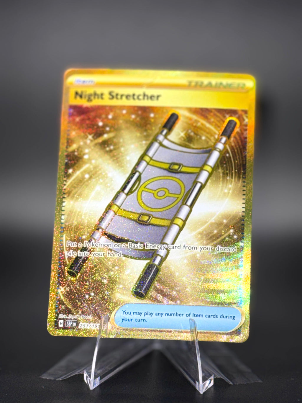 Night Stretcher • Surging Sparks • Hyper Rare • Near Mint • Holofoil