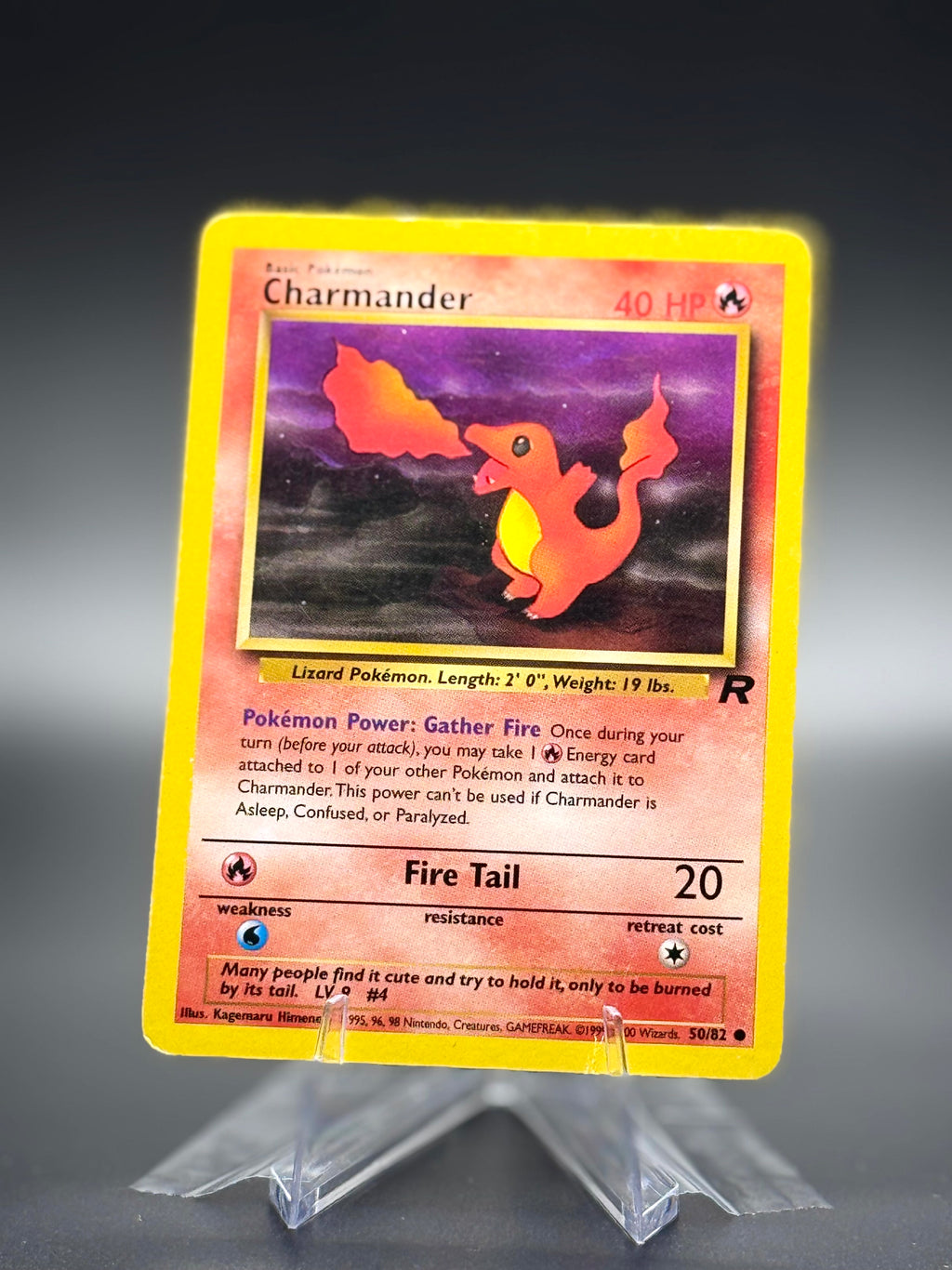 Charmander • Team Rocket • Common • Moderately Played • Unlimited