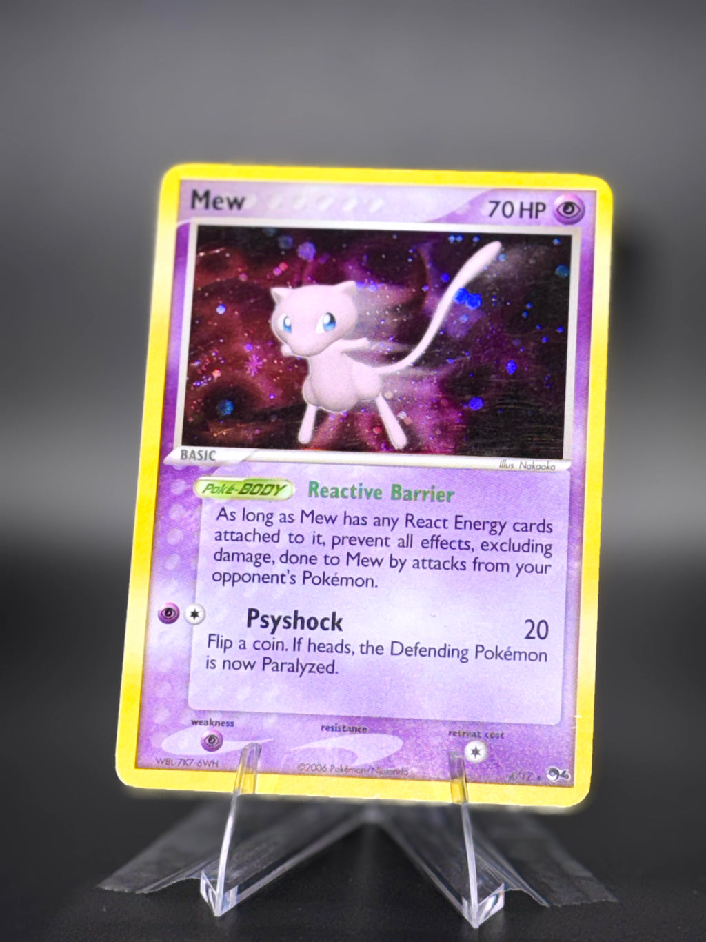 Mew • POP Series 4 • Rare • Moderately Played • Non Holo
