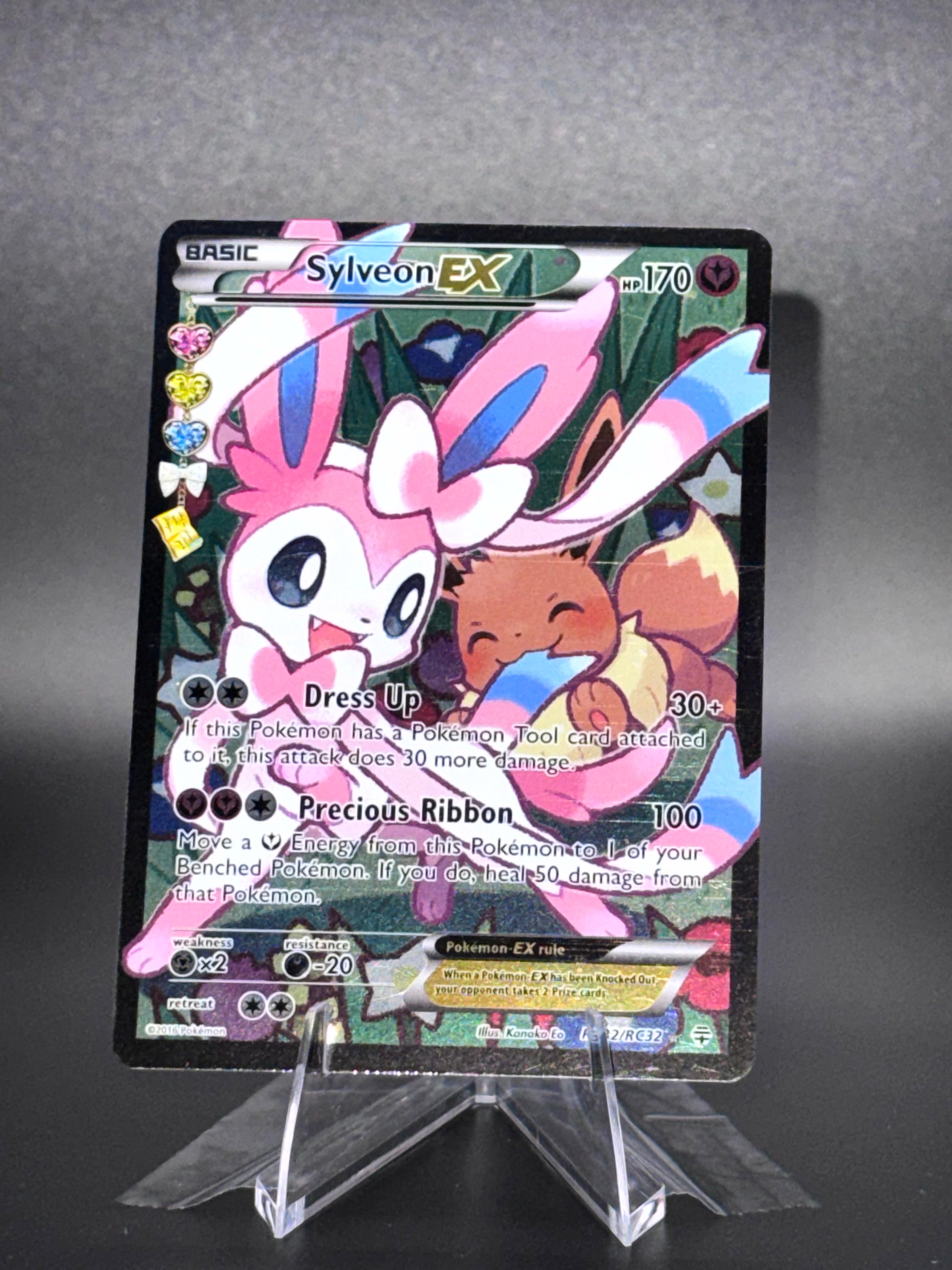 Sylveon EX (Full Art) • Generations: Radiant Collection • Ultra Rare • Near Mint • Holofoil