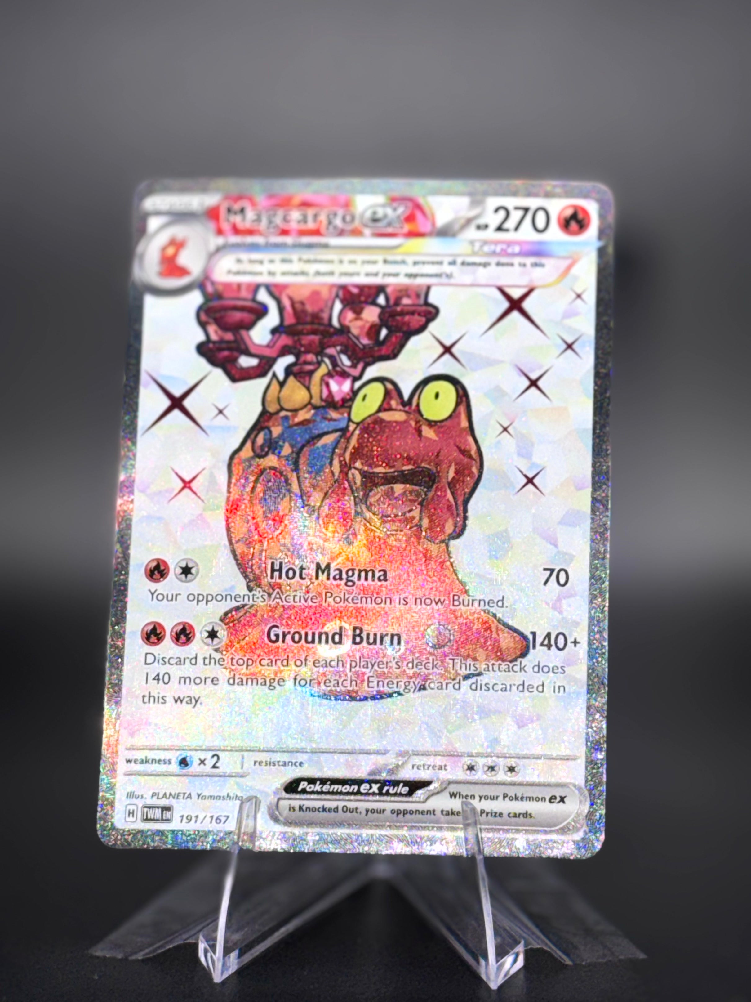 Magcargo ex • Twilight Masquerade • Ultra Rare • Near Mint • Holofoil