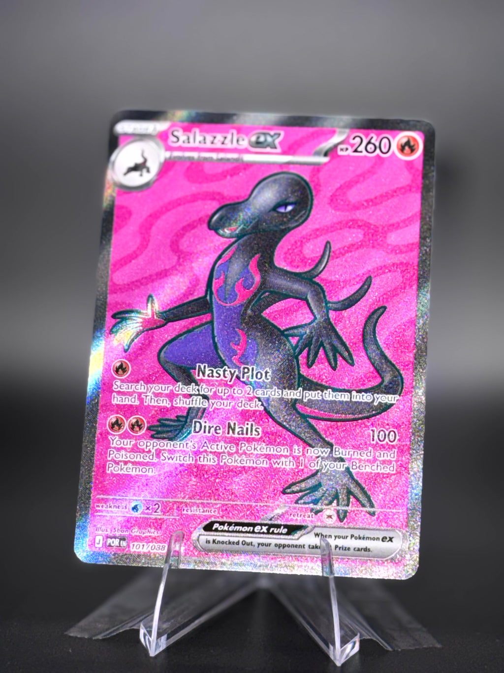 Salazzle ex • Perfect Order • Ultra Rare • Near Mint • Holofoil