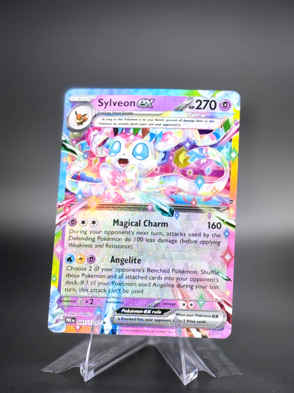 Sylveon ex • Prismatic Evolutions • Double Rare • Near Mint • Holofoil
