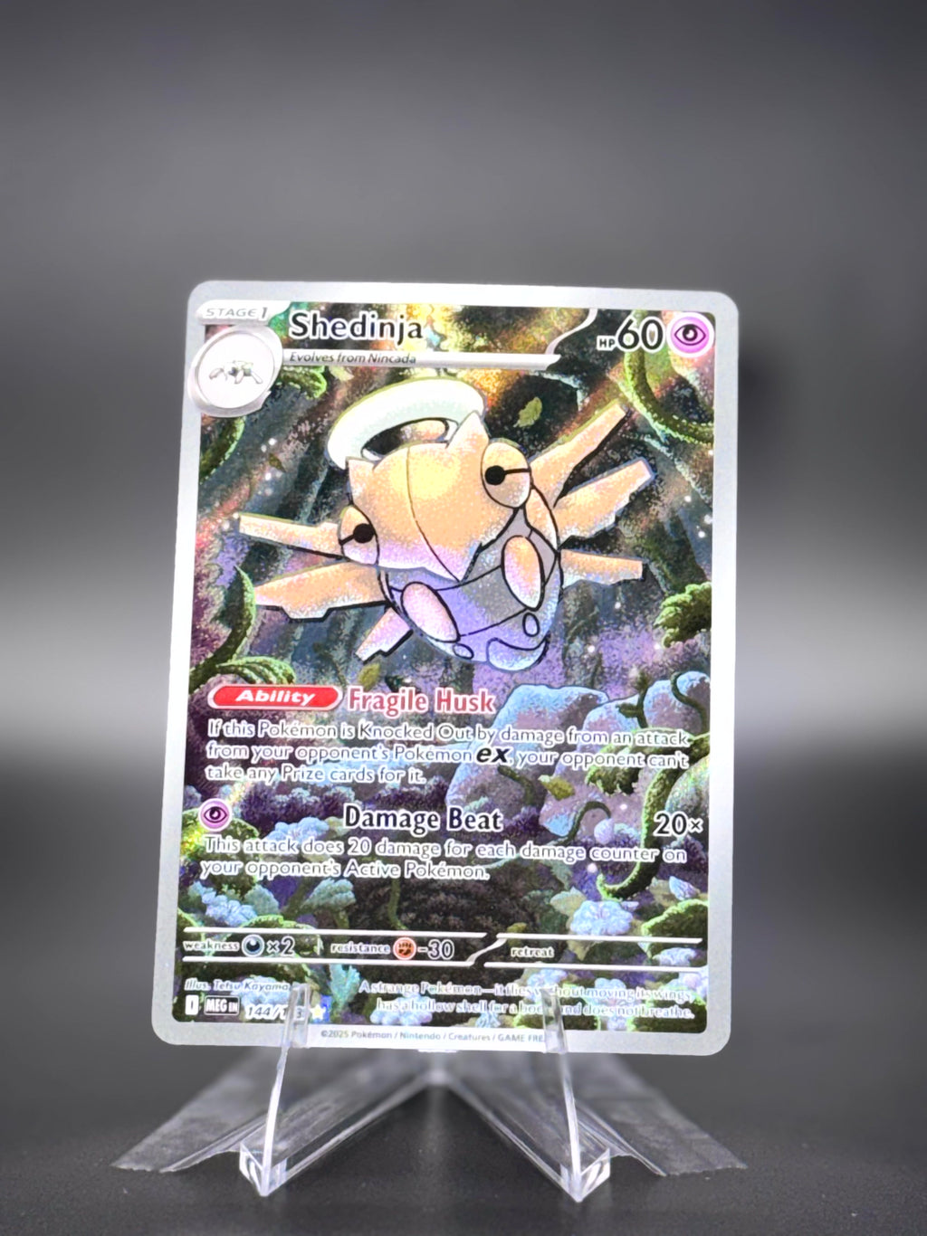Shedinja • Mega Evolution • Illustration Rare • Near Mint • Holofoil