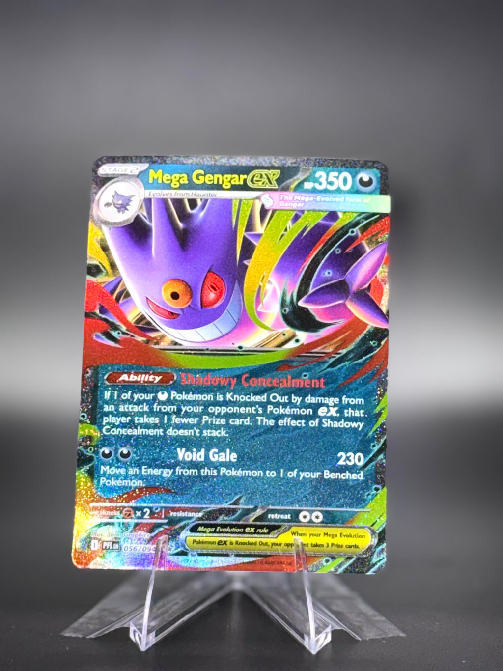 Mega Gengar ex • Phantasmal Flames • Double Rare • Near Mint • Holofoil