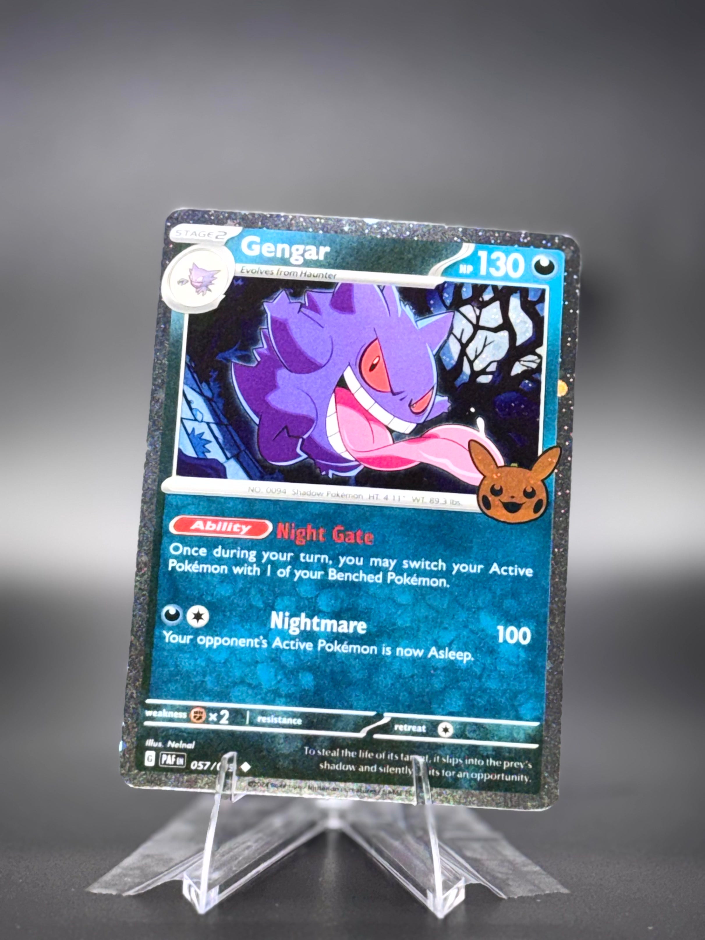 Gengar (Cosmos Holo) • Trick or Trade BOOster Bundle 2024 • Holo Rare • Near Mint • Holofoil