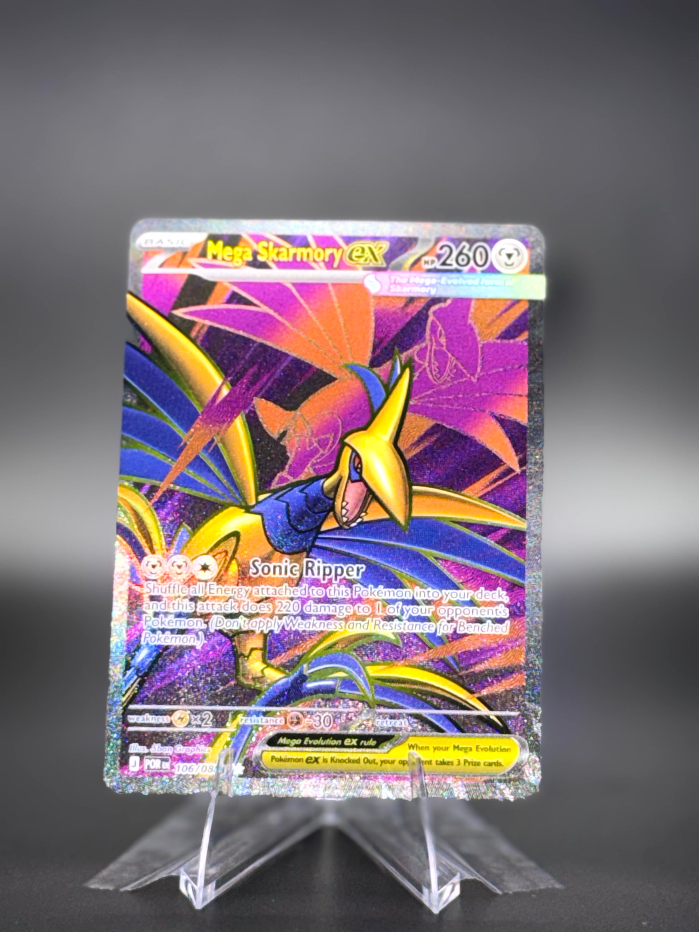 Mega Skarmory ex • Perfect Order • Ultra Rare • Near Mint • Holofoil