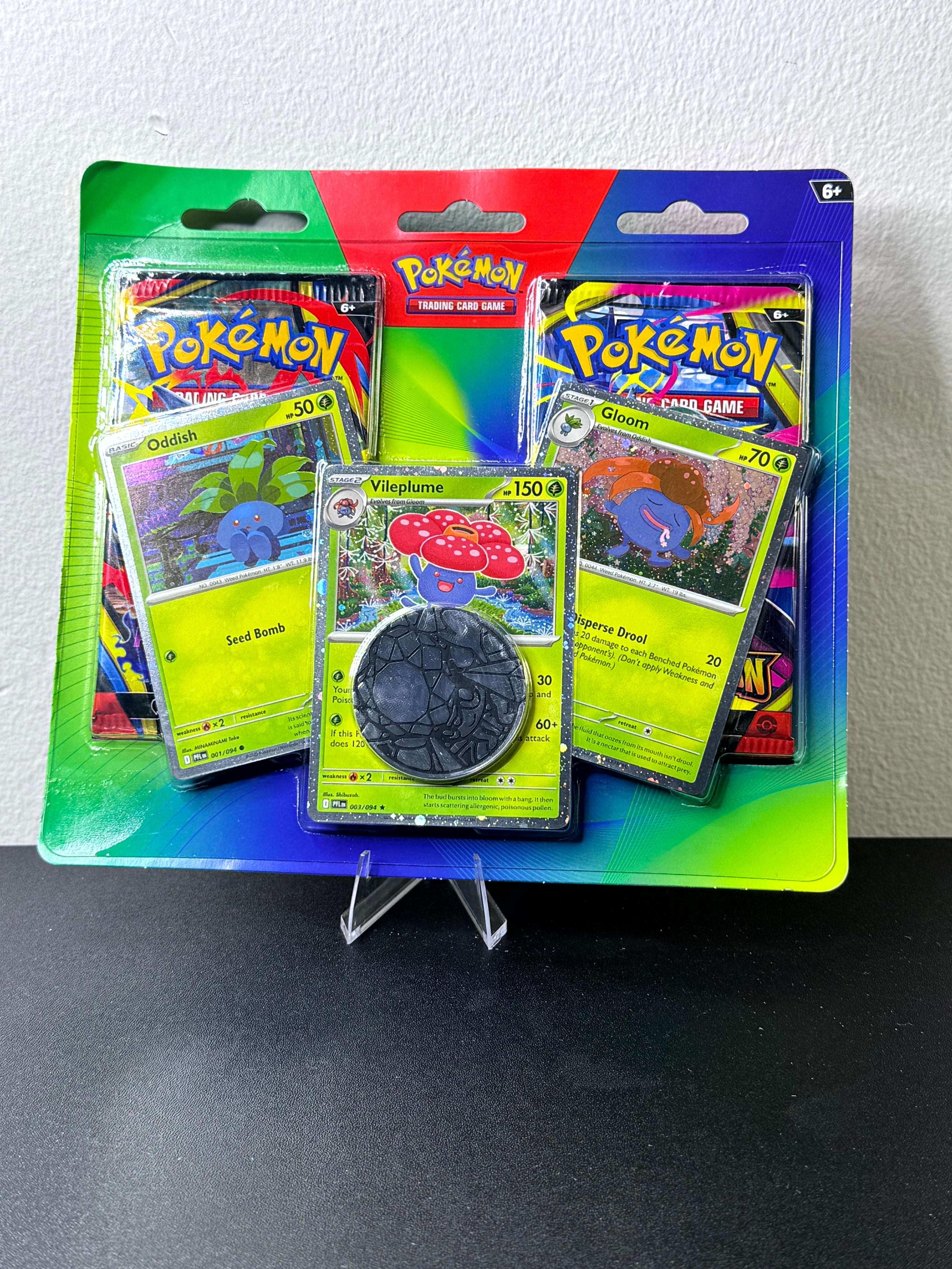 2-Pack Blister Pack [Oddish, Gloom, & Vileplume]