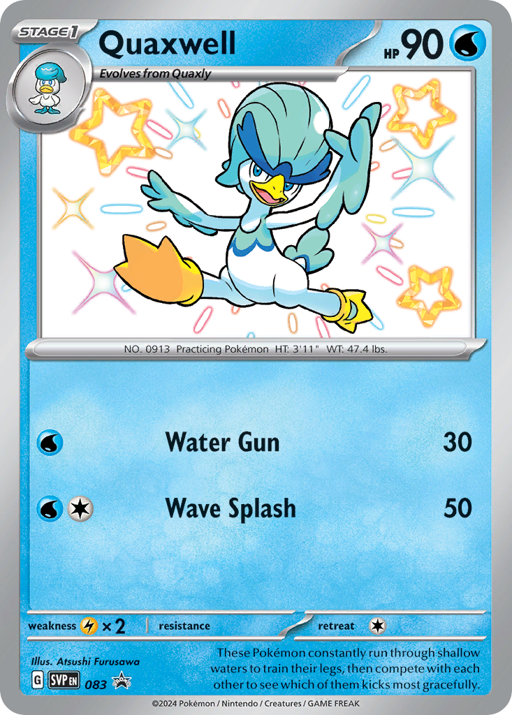 Quaxwell - Scarlet & Violet Black Star Promos - 083 - Holofoil
