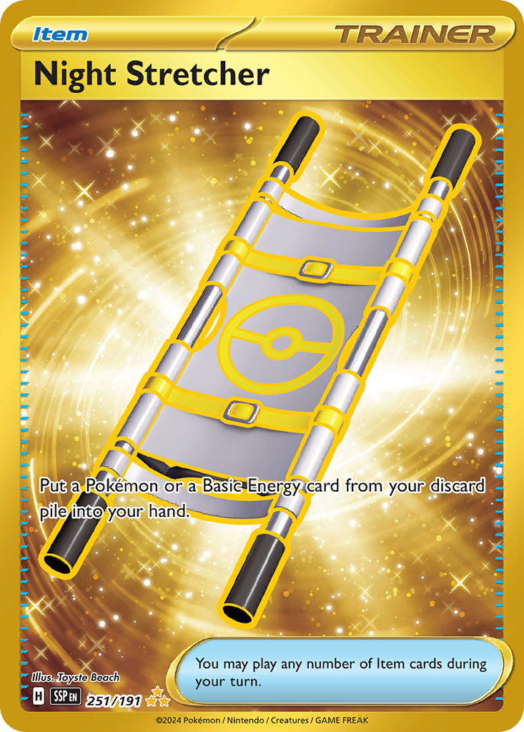 Night Stretcher - Surging Sparks - 251/191 - Holofoil