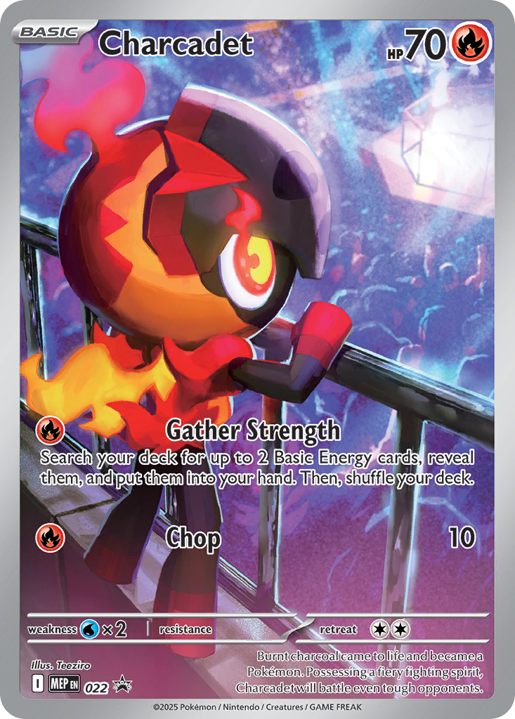 Charcadet - Mega Evolution Black Star Promos - 022 - Holofoil