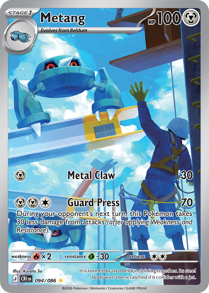 Metang - Chaos Rising - 094/086 - Holofoil