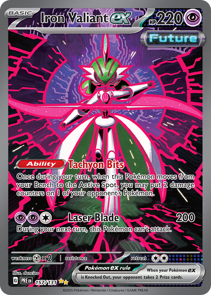 Iron Valiant ex - Prismatic Evolutions - 157/131 - Holofoil