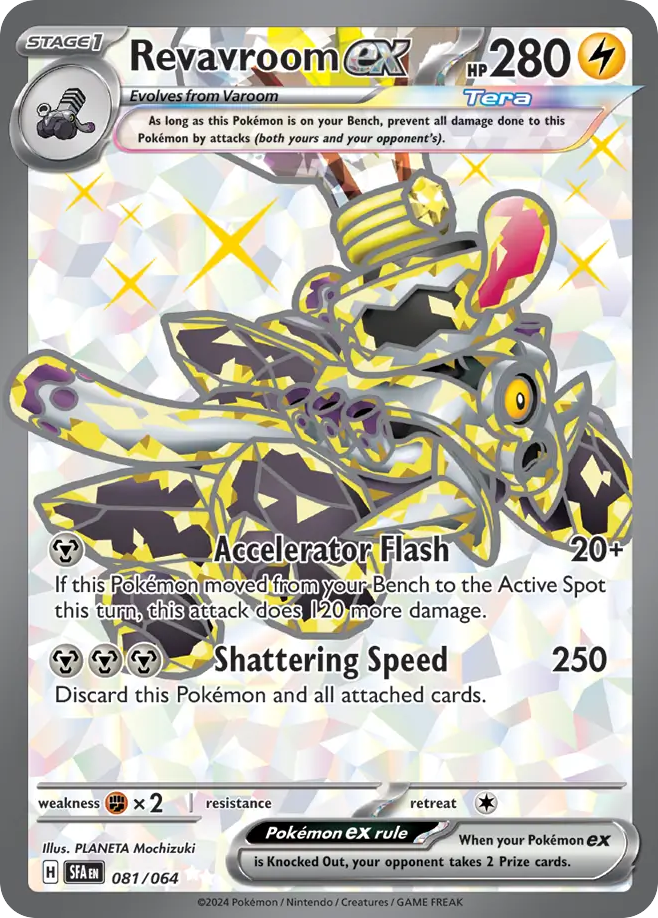 Revavroom ex • Shrouded Fable • Ultra Rare • Near Mint • Holofoil