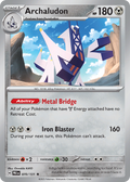 Archaludon - Prismatic Evolutions - 070/131 - Master Ball Reverse Holofoil