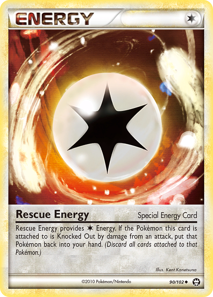 Rescue Energy • HS—Triumphant • 90/102 • Uncommon • Near Mint • Normal