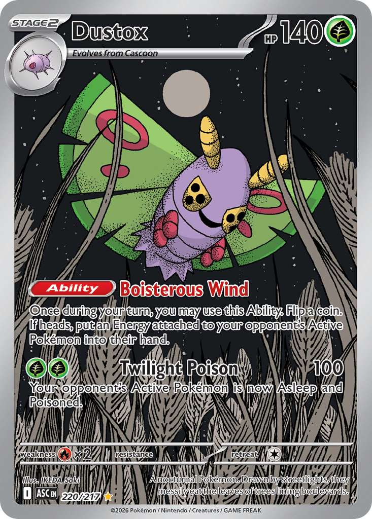 Dustox - Ascended Heroes - 220/217 - Holofoil