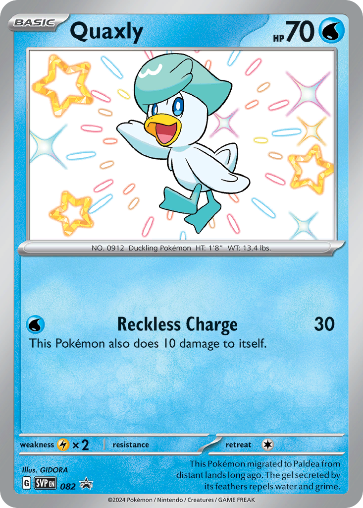 Quaxly - Scarlet & Violet Black Star Promos - 082 - Holofoil