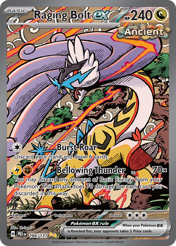 Raging Bolt ex - Prismatic Evolutions - 166/131 - Holofoil