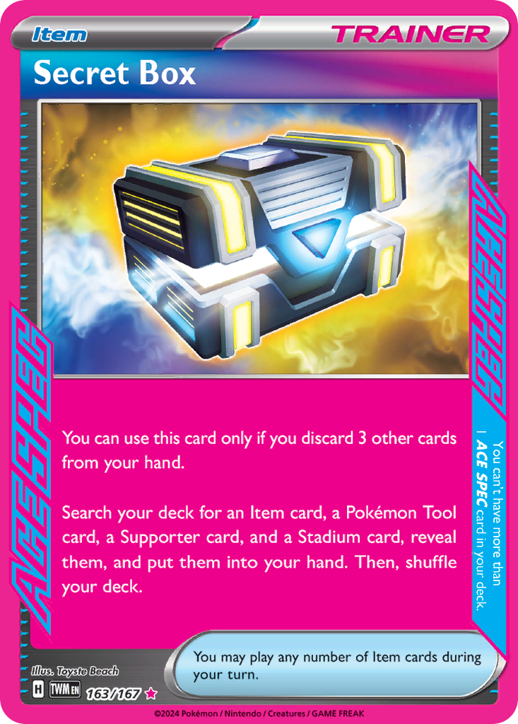 Secret Box - Twilight Masquerade - 163/167 - Holofoil