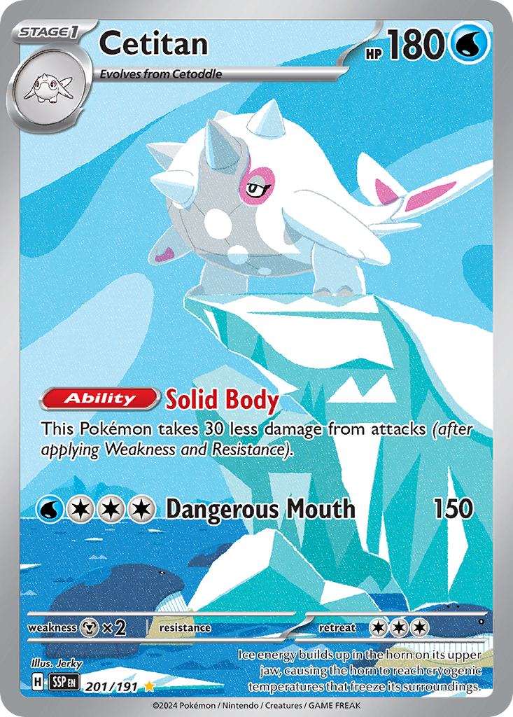 Cetitan - Surging Sparks - 201/191 - Holofoil