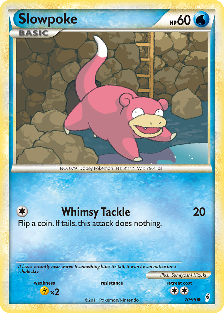 Slowpoke • Call of Legends • 70/95 • Common • Near Mint • Normal