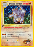 Brock's Rhydon - Gym Heroes - 2/132 - Unlimited Holofoil
