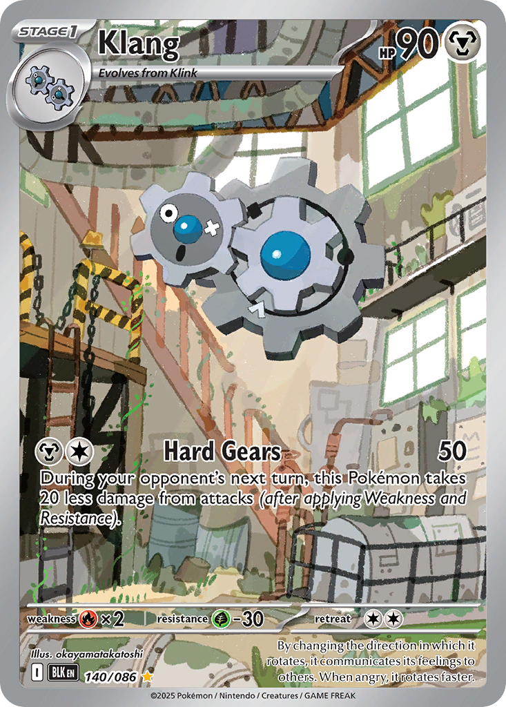 Klang - Black Bolt - 140/086 - Holofoil
